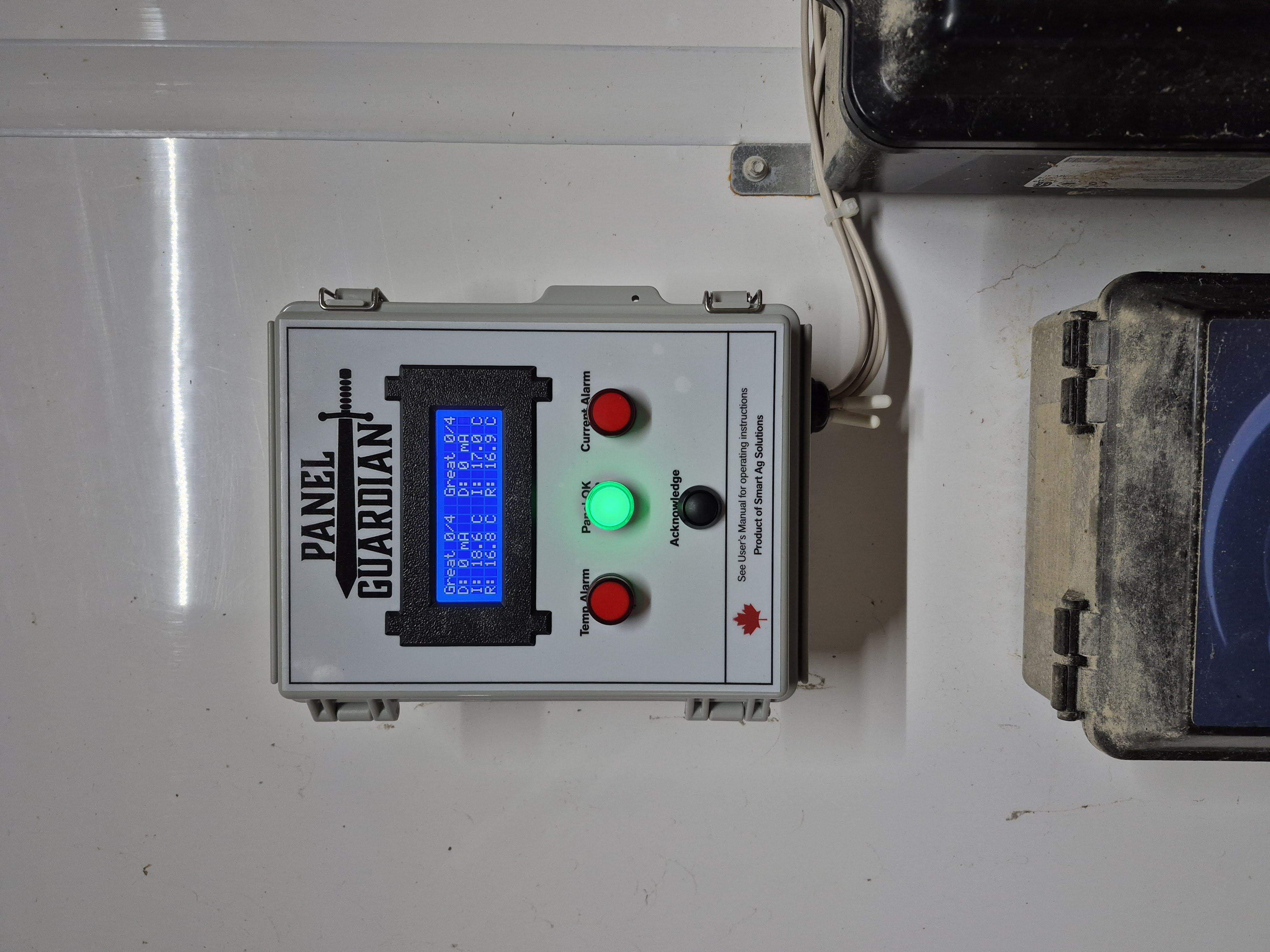 Panel Guardian installed in a barn
