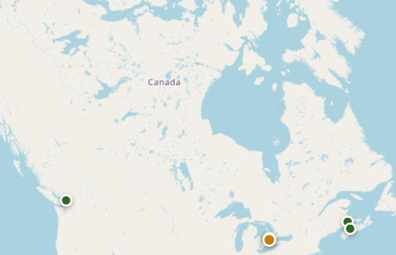 Dealers across Canada