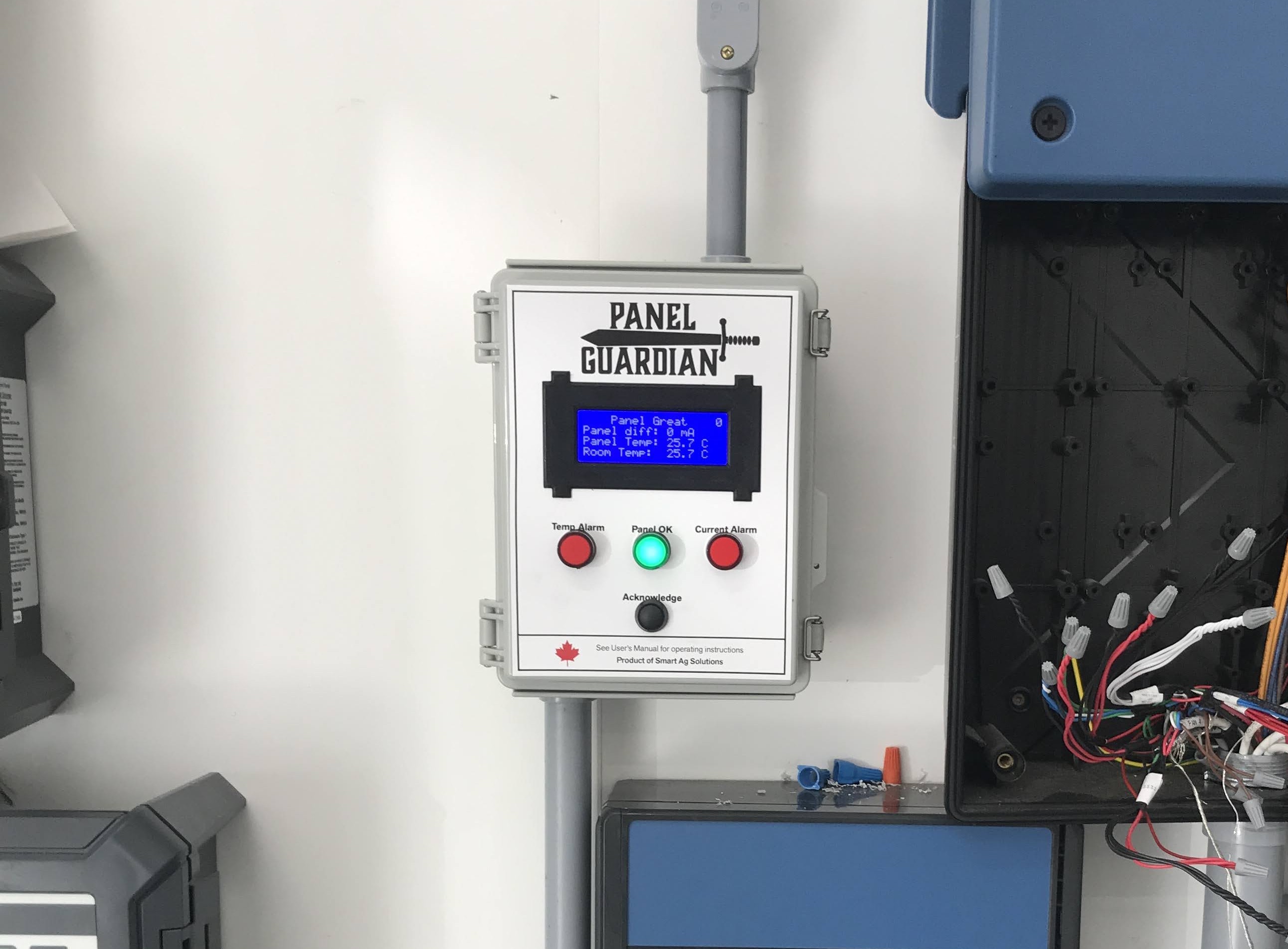 Panel Guardian installed in a barn